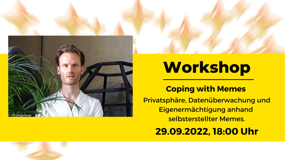 Thema des Workshops mit Portrait von Till Langenschied