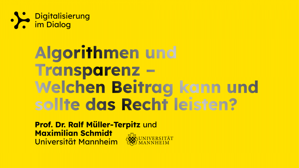 Projekttitel und Namen der am Projekt beteiligten Personen