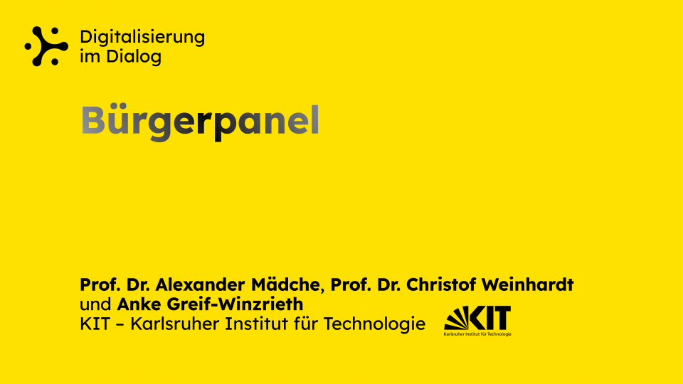 Projekttitel und Namen der am Projekt beteiligten Personen