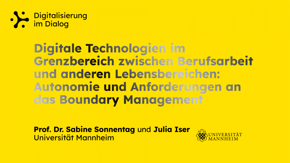 Projekttitel und Namen der am Projekt beteiligten Personen