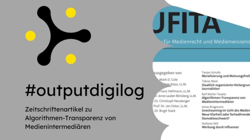 Thema des Outputs mit Screenshot des Zeitschriftenartikel