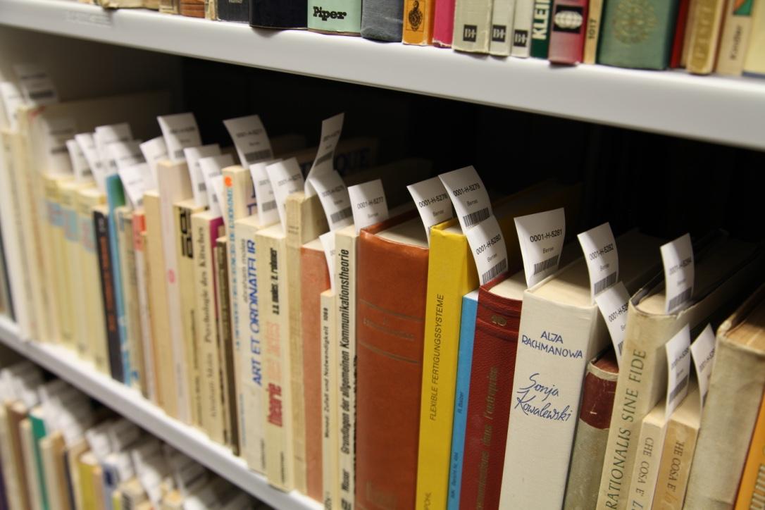 Bücher im Regal